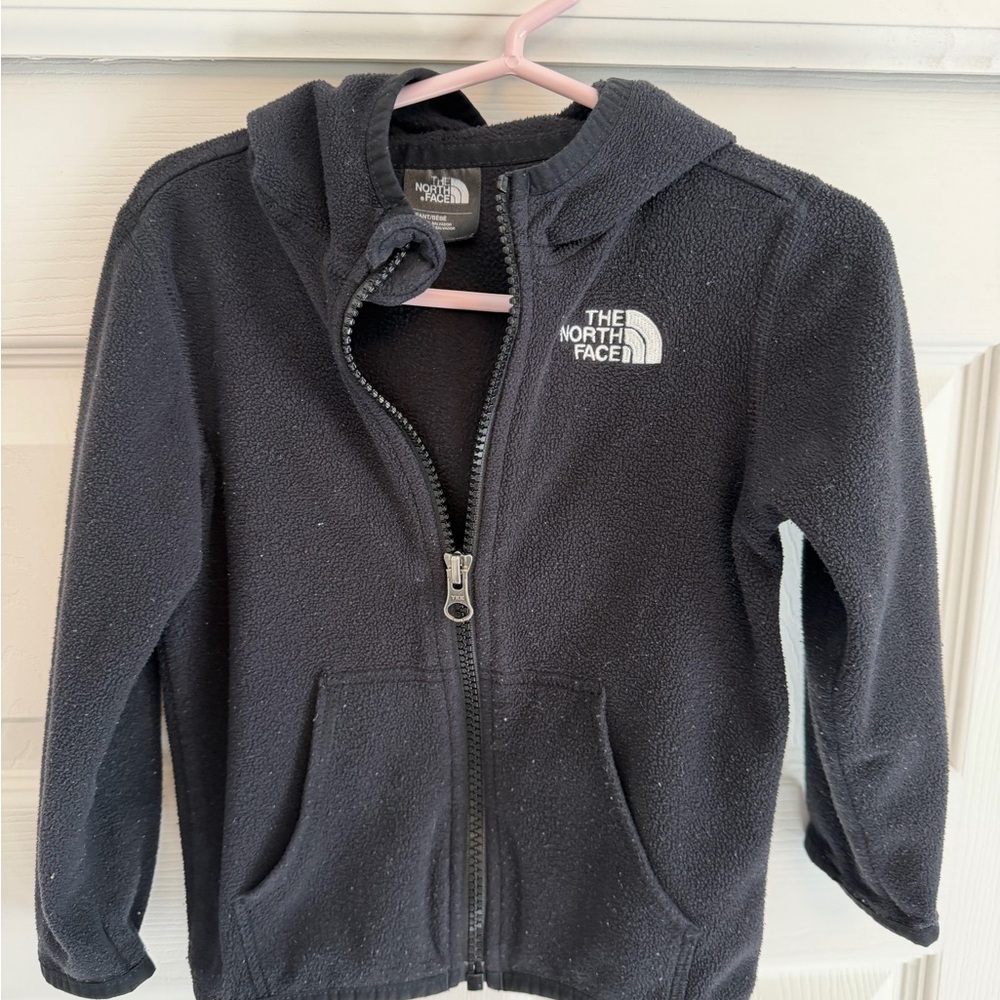 The North Face Kids Charcoal Fleece Hoodie